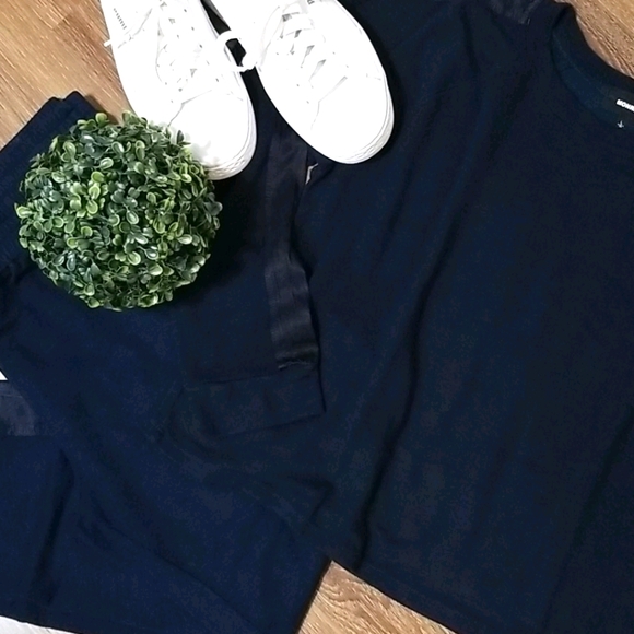 EUC Monrow Lounge Suit, Navy Blue, Size Large - Picture 3 of 8